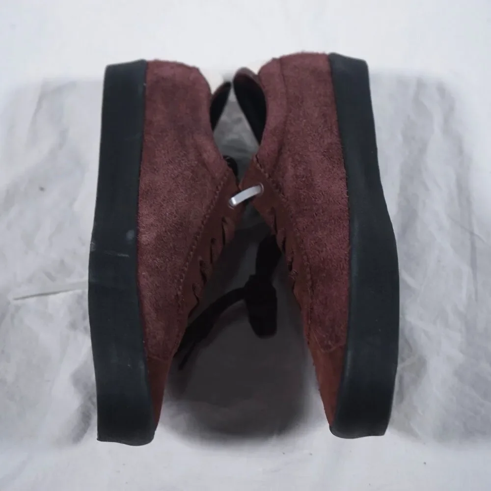 Vans Sport Low POP Brown Pink Burgundy Sneakers Men's 6 New With Imperfections